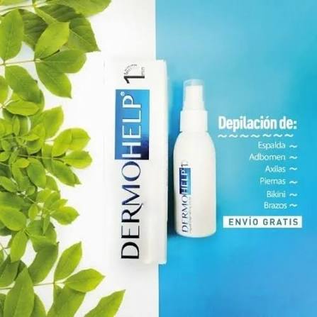 Spray Depilatório DermoHelp – Piel Suave en Minutos